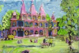 Pink Building in Nizamuddin